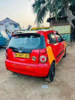 Kia Morning 2008 Red