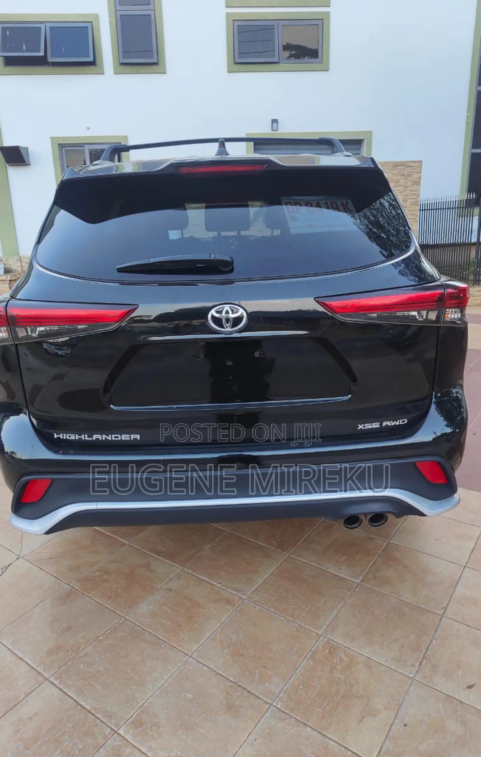 Toyota Highlander XSE 2022 Black