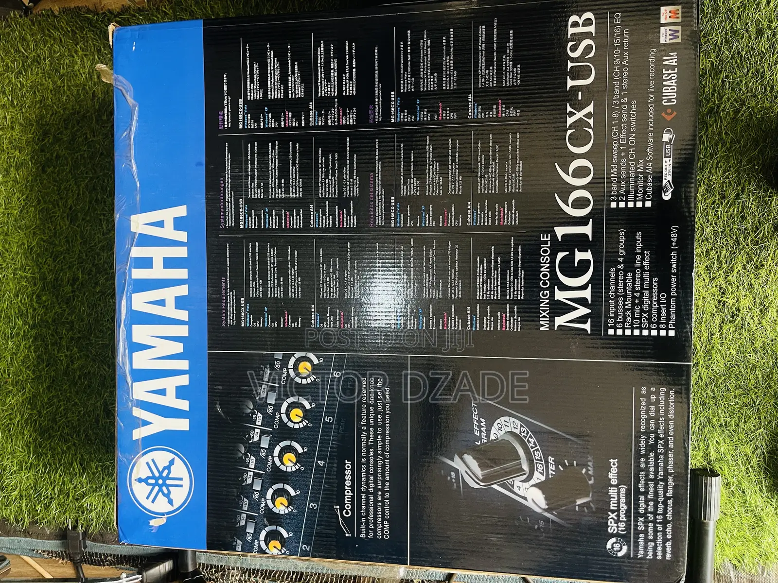 Yamaha MG166CX-USB 16-Channel Professional Audio Mixer