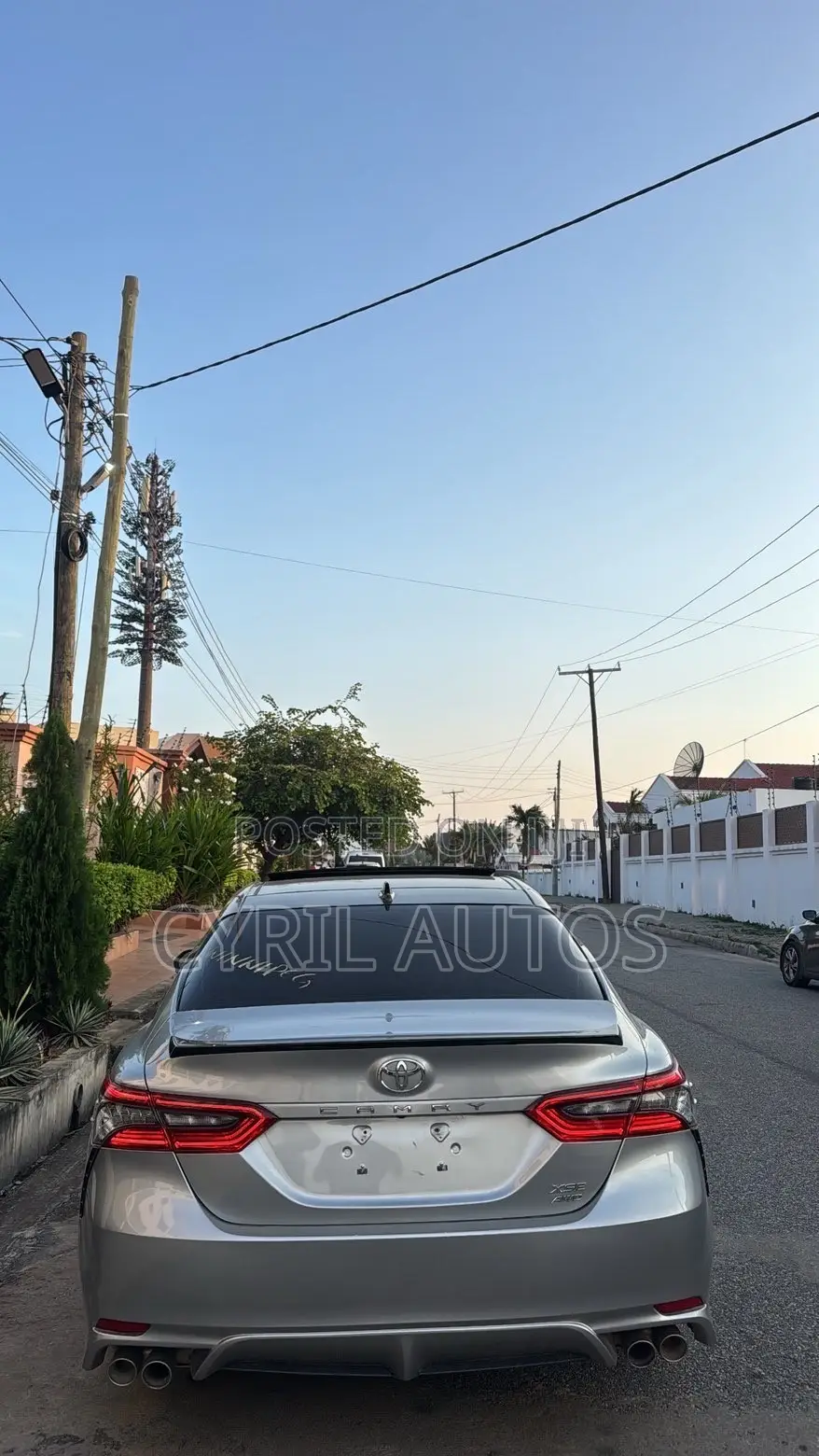 Toyota Camry XSE 2023 Gray