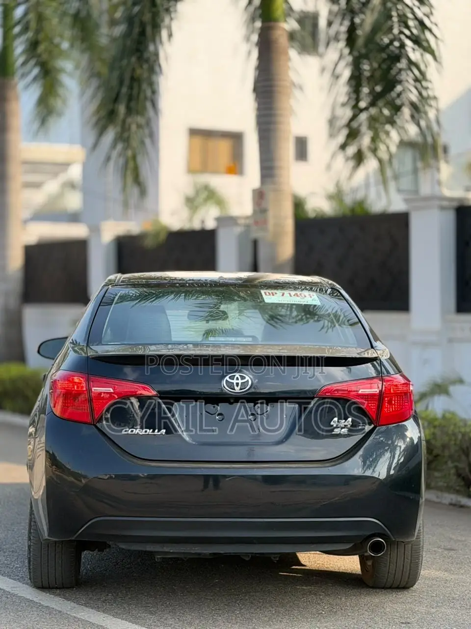 Toyota Corolla SE 4dr Sedan (1.8L 4cyl CVT) 2017 Black