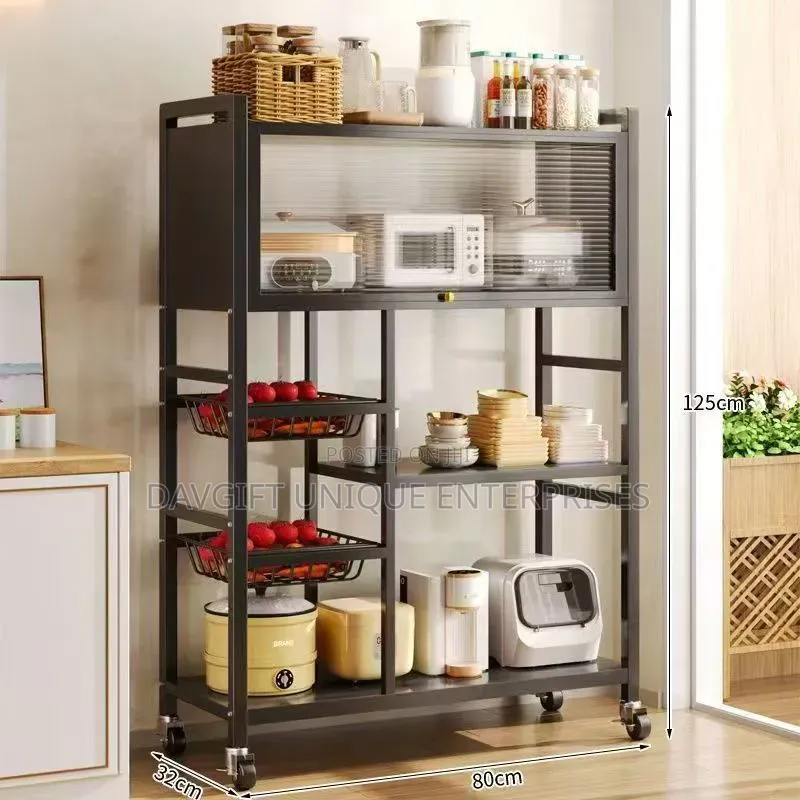 Quality Kitchen Rack With Top Cover