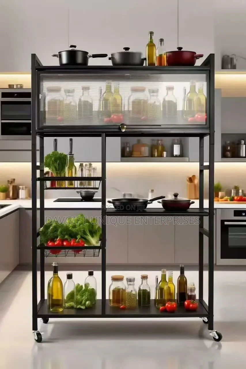 Quality Kitchen Rack With Top Cover