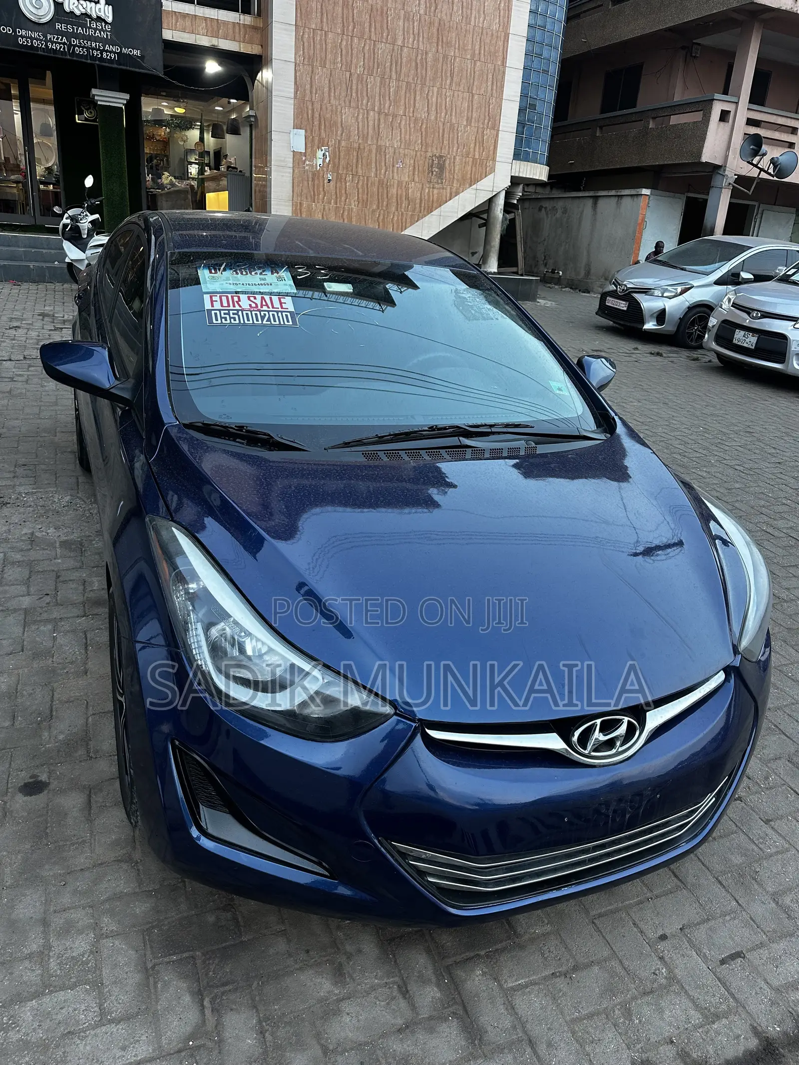 Hyundai Elantra Limited Sedan FWD (1.8L 4cyl 6A) 2016 Blue