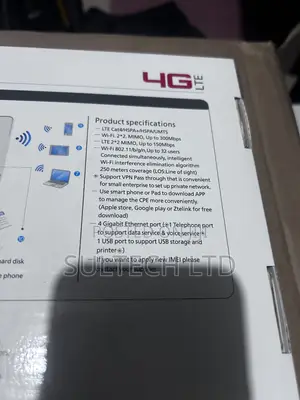4G LTE 300mbps Sim Router