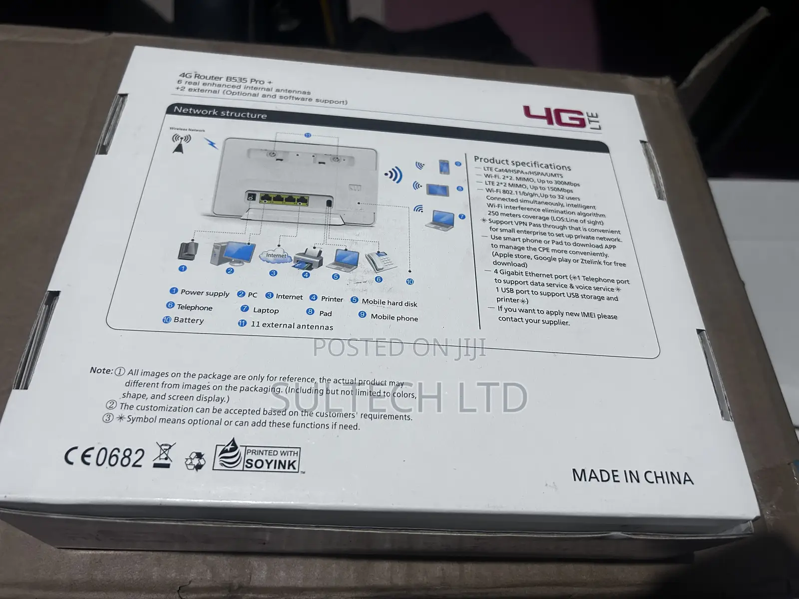 4G LTE 300mbps Sim Router