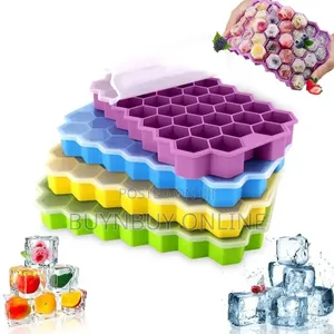 2 Piece Food-Grade Silicon Ice Cube Maker