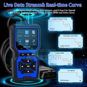 V519 OBD II Car Scanner, Diagnostic Error Finder,Fault Code Detection