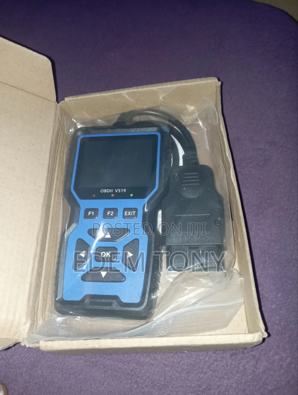V519 OBD II Car Scanner, Diagnostic Error Finder,Fault Code Detection