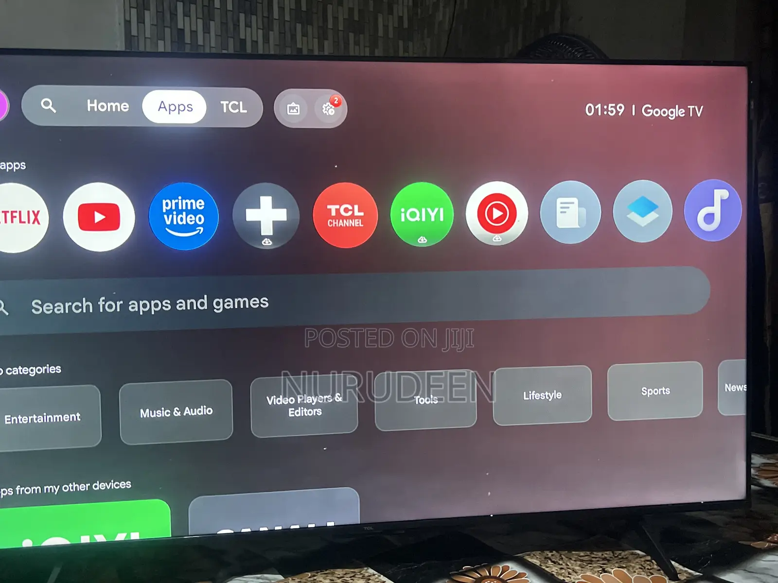 TCL in Box Qled 55 Inches Google TV 2026