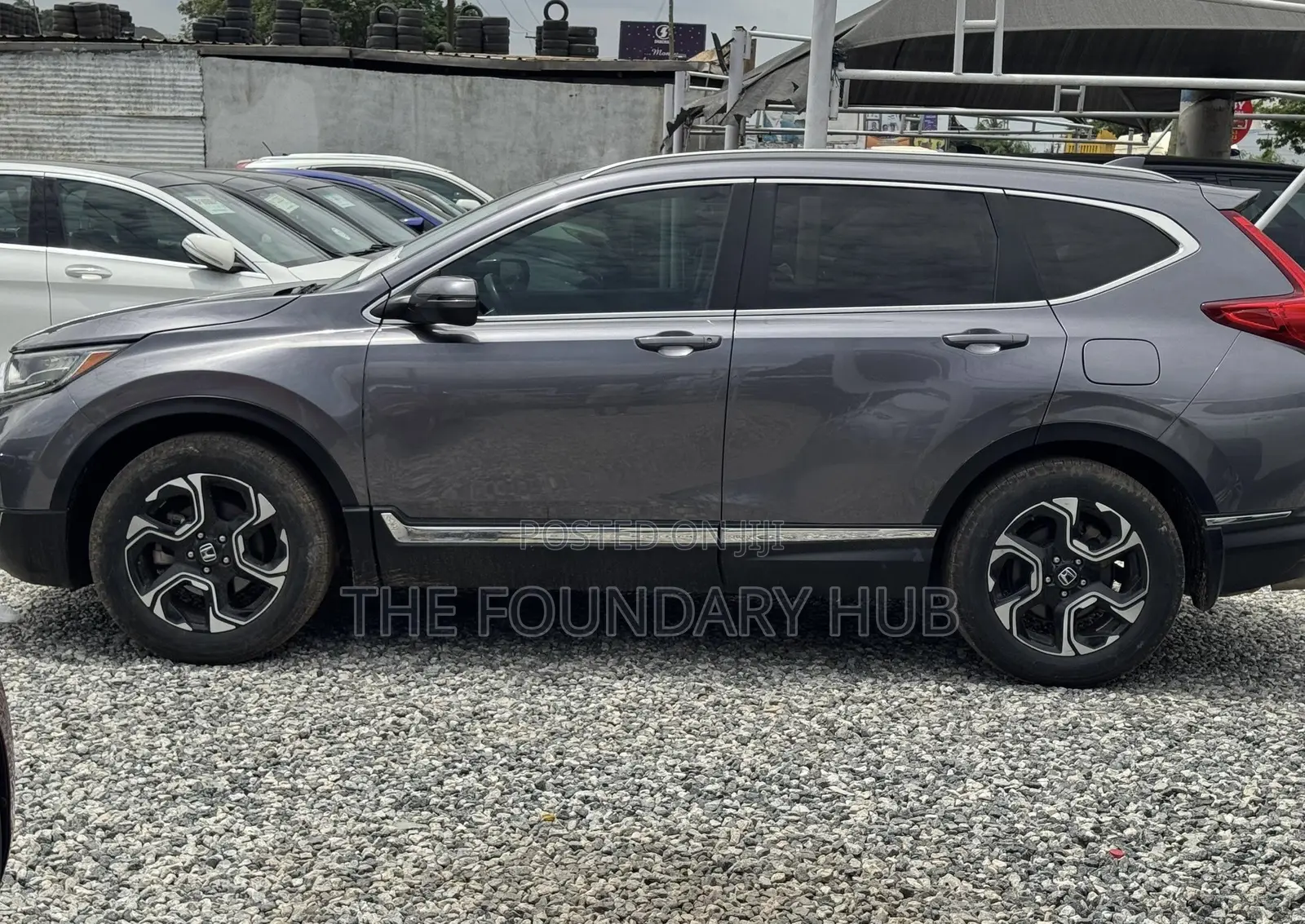 Honda CR-V EX 4dr SUV AWD (1.5L 4cyl CVT) 2017 Gray