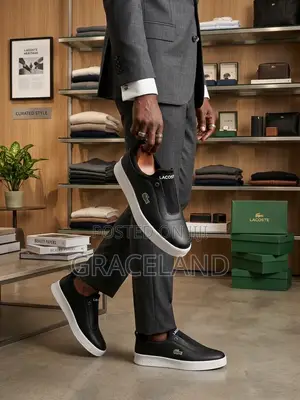 This Is Original Lacoste Men Footwear Loop Shoe