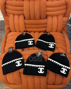 Channel Logo Knit Hat