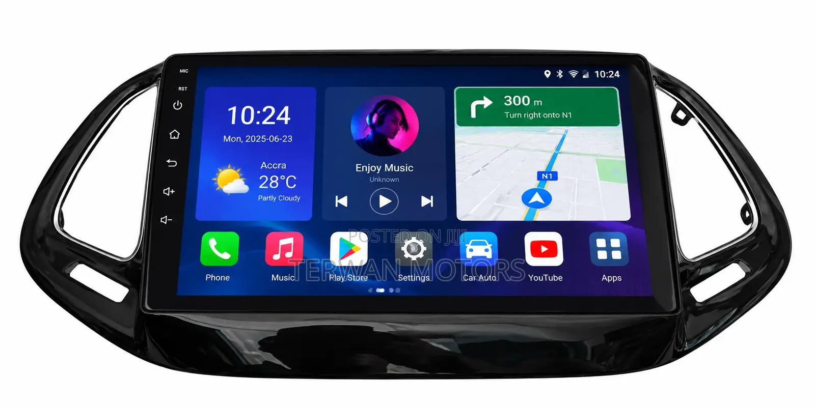 New Car Android Multimedia for Jeep Compass 2017 to 2021