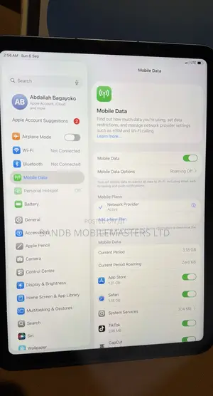 New Apple iPad Wi-Fi +3G 128 GB Blue