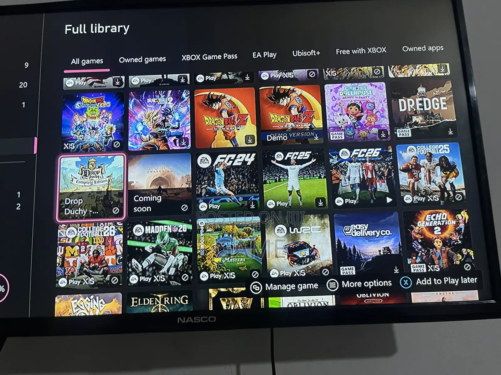 Xbox One With 1 Controller With Over 70 Games Uk Use
