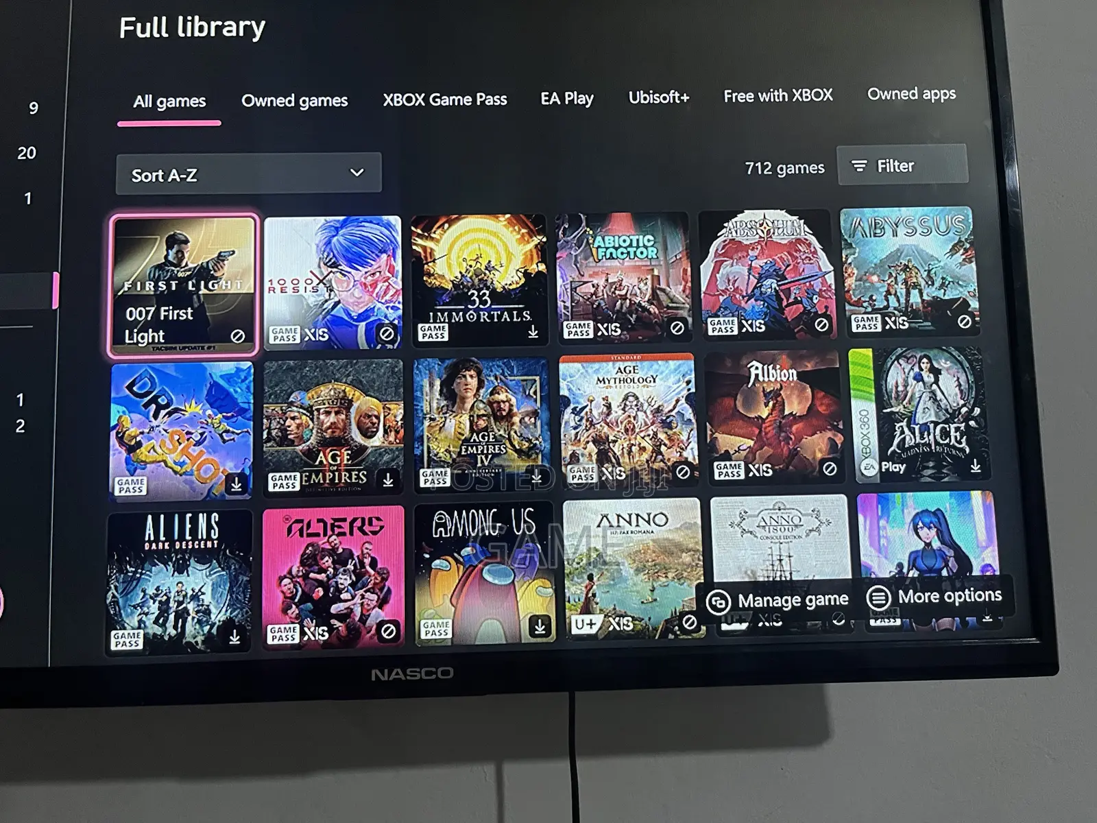 Xbox One With 1 Controller With Over 70 Games Uk Use