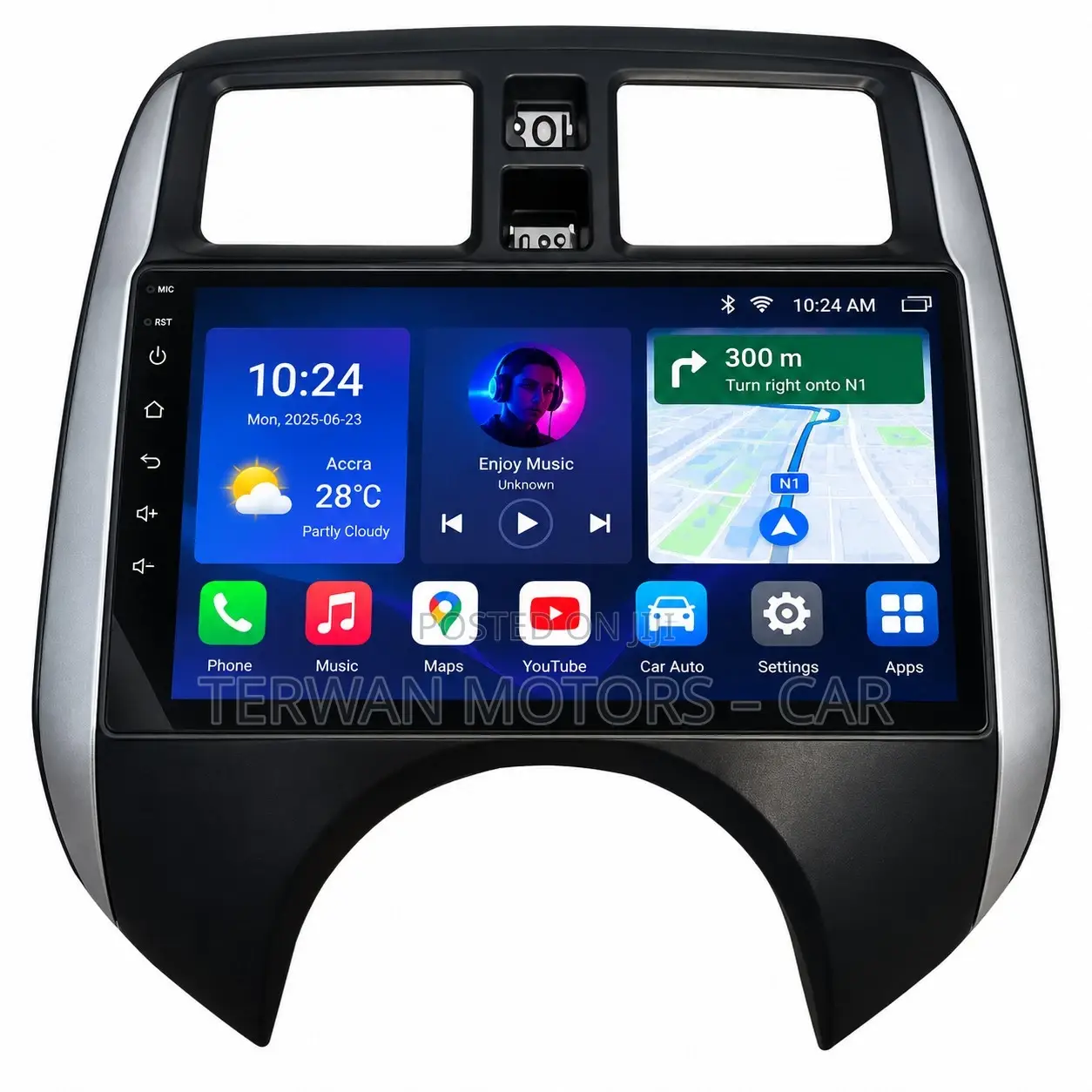 New Car Android Screen for Nissan Versa 2012 to 2014