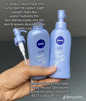 Nivea Uv Super Water Gel