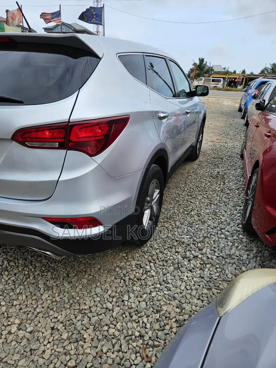 Hyundai Santa Fe SE AWD 2018 Silver