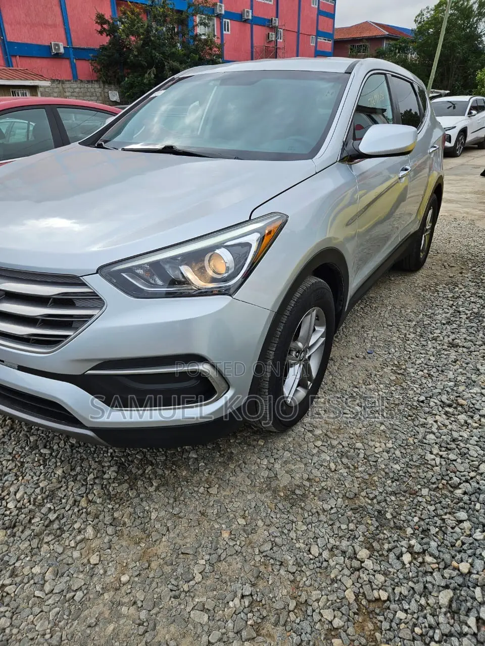 Hyundai Santa Fe SE AWD 2018 Silver
