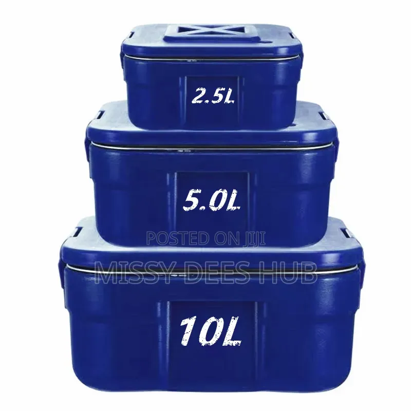 3pcs Square Insulation Barrel Set (2.5L, 5L and 10L)
