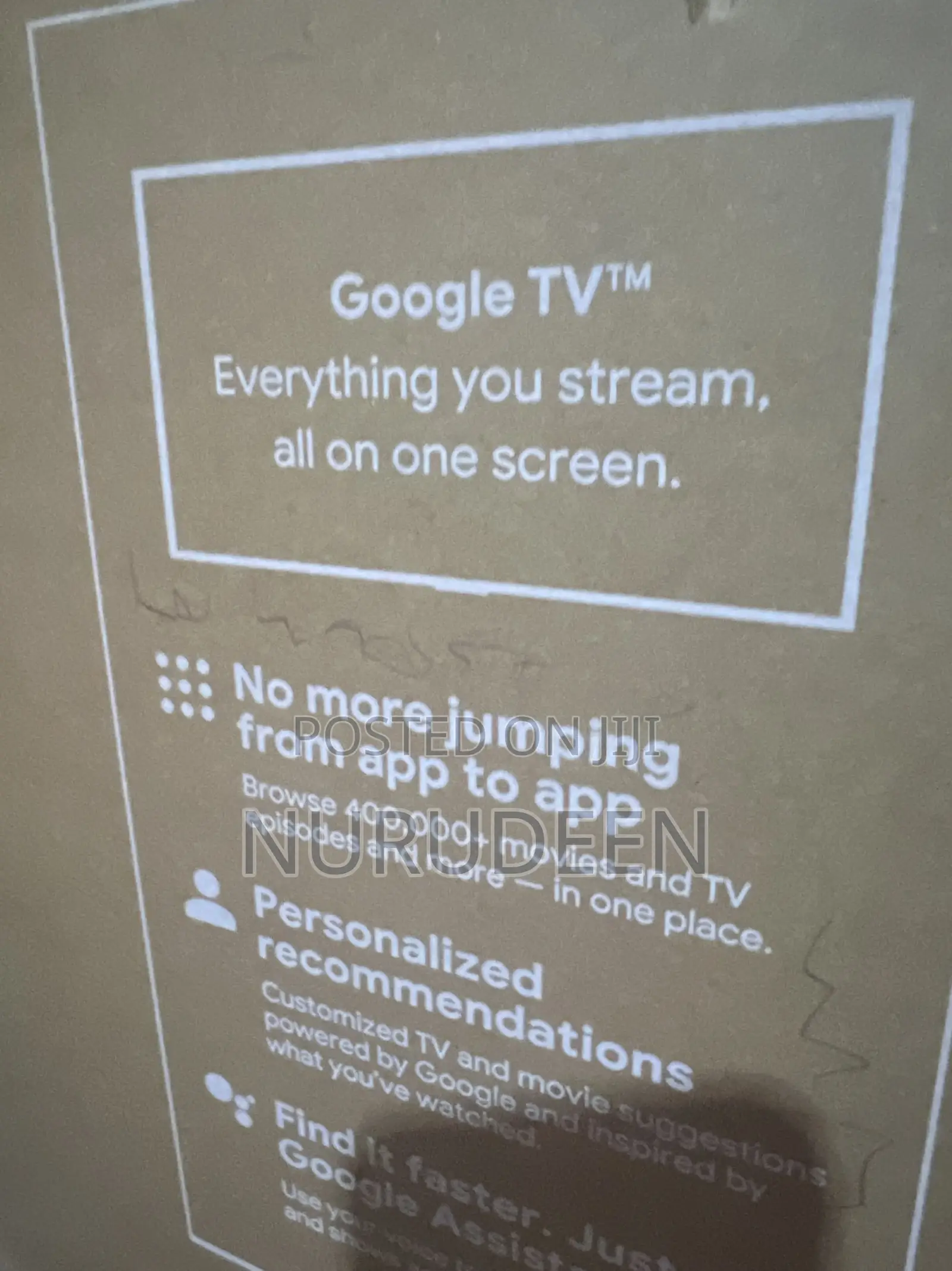 TCL in Box Qled 55 Inches Google TV 2026