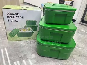 3pcs Square Insulation Barrel Set (2.5L, 5L and 10L)