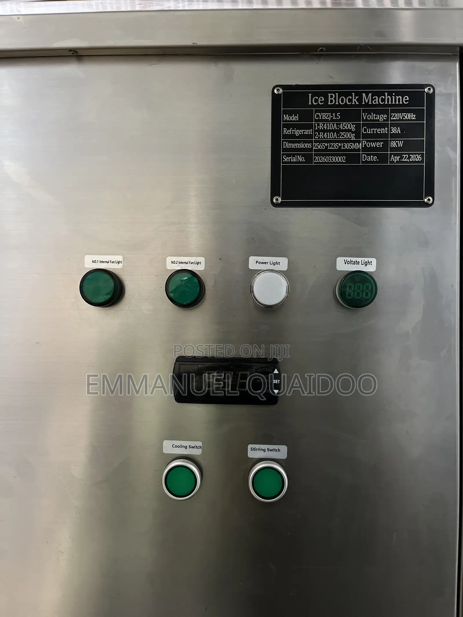 Ice Block Making Machine