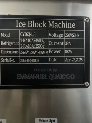 Ice Block Making Machine