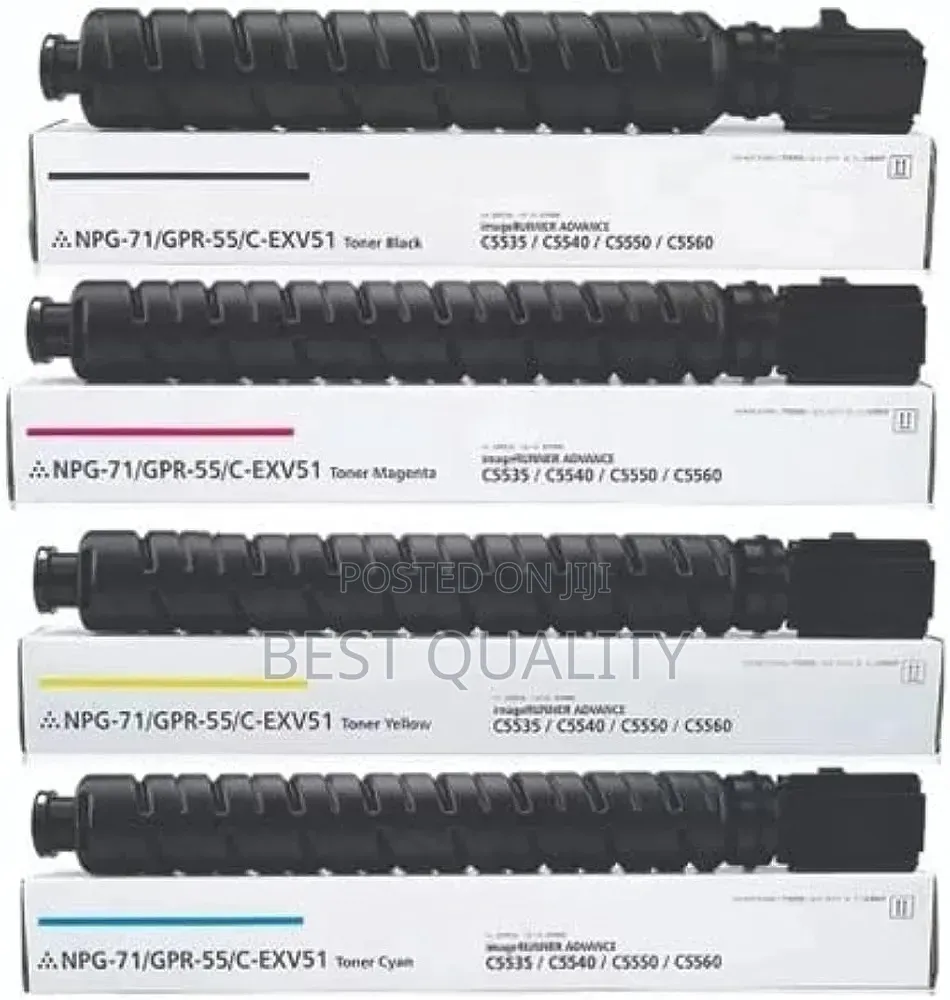 Canon NPG-71 GPR-55 C-Exv51 High Yield Cartridge