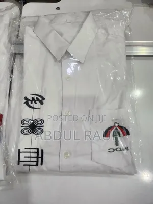 Branded White Cotton Shirt