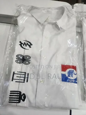 Branded White Cotton Shirt