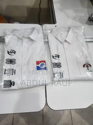 Branded White Cotton Shirt