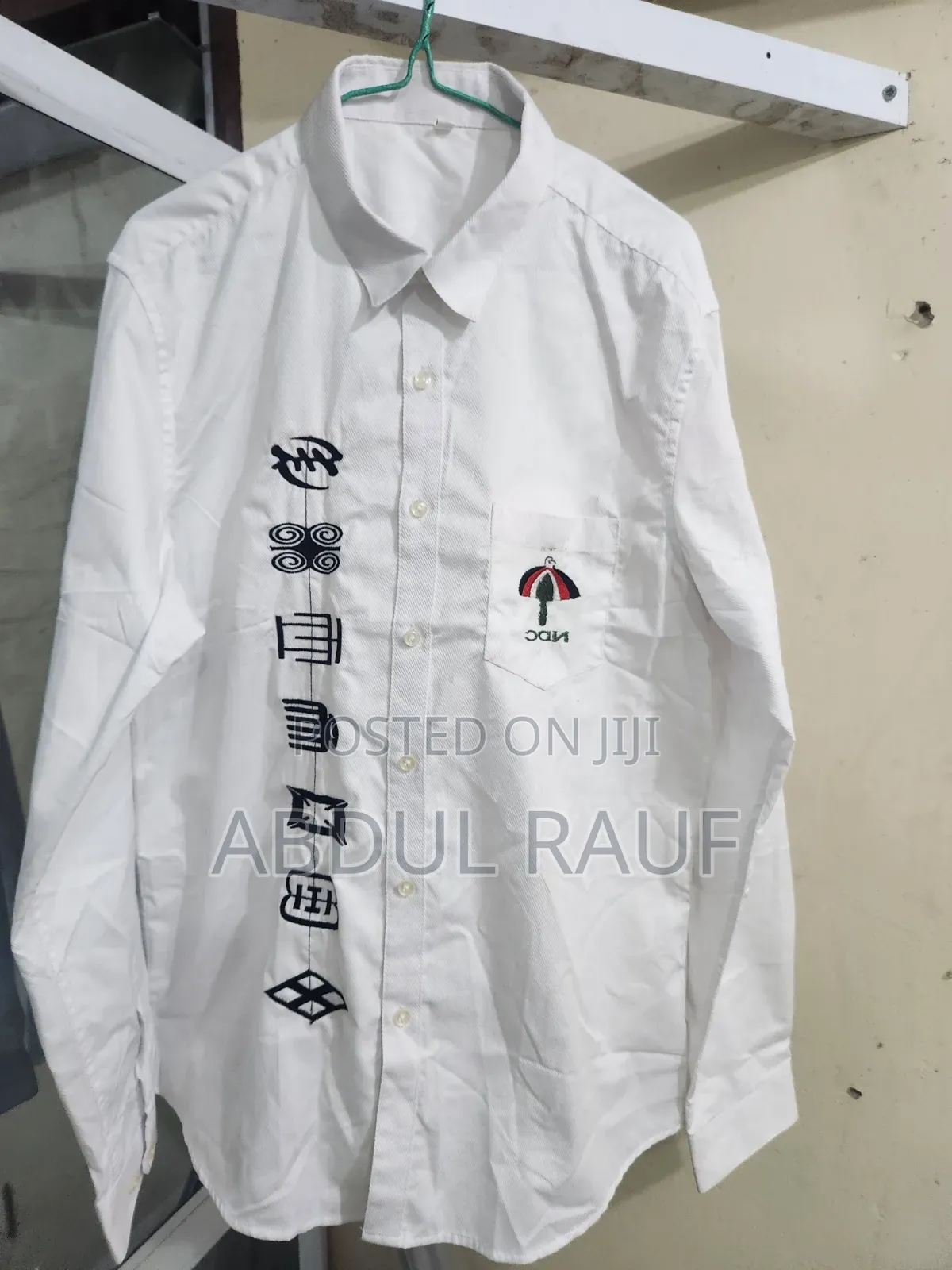 Branded White Cotton Shirt