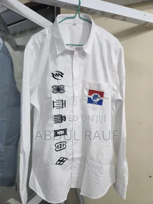 Branded White Cotton Shirt