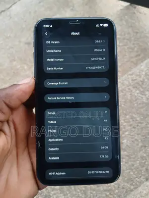 Apple iPhone 11 64 GB Black