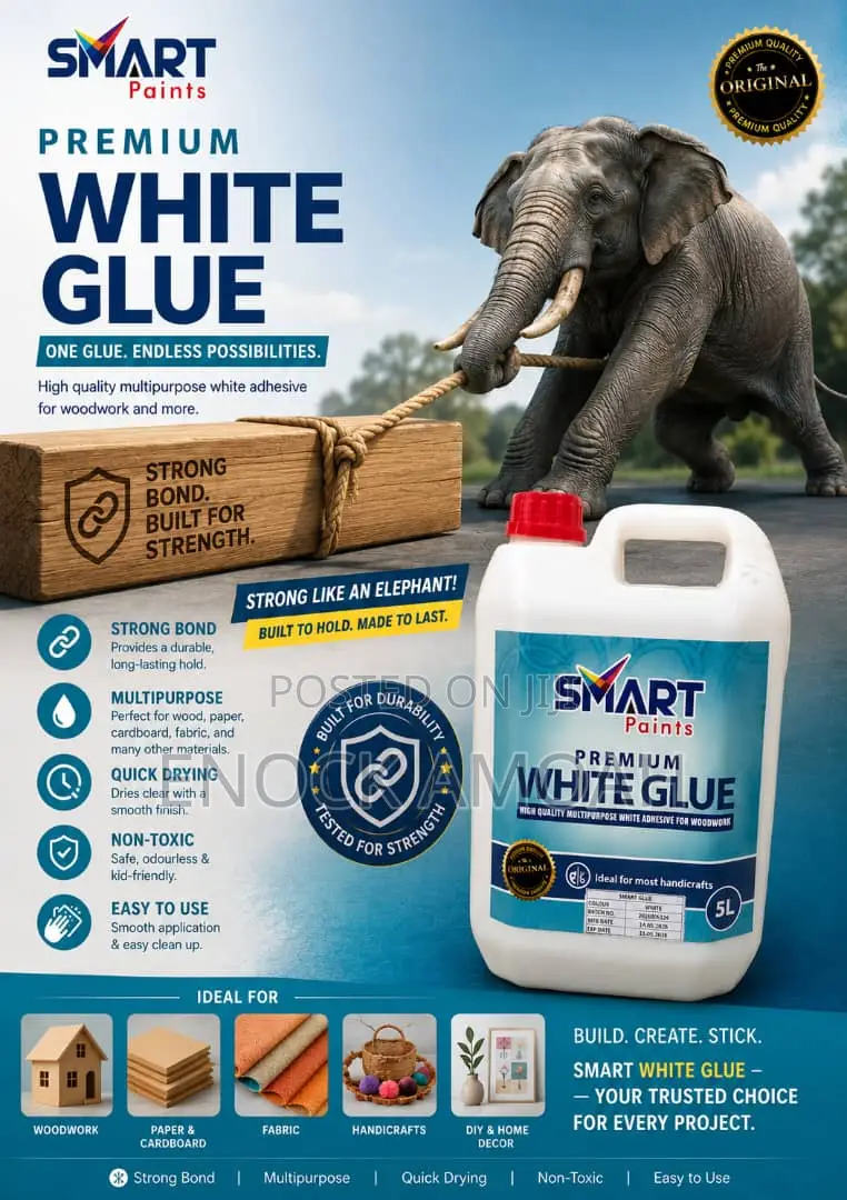 Wall Charm, Glue, Quality Paint in All Colours.
