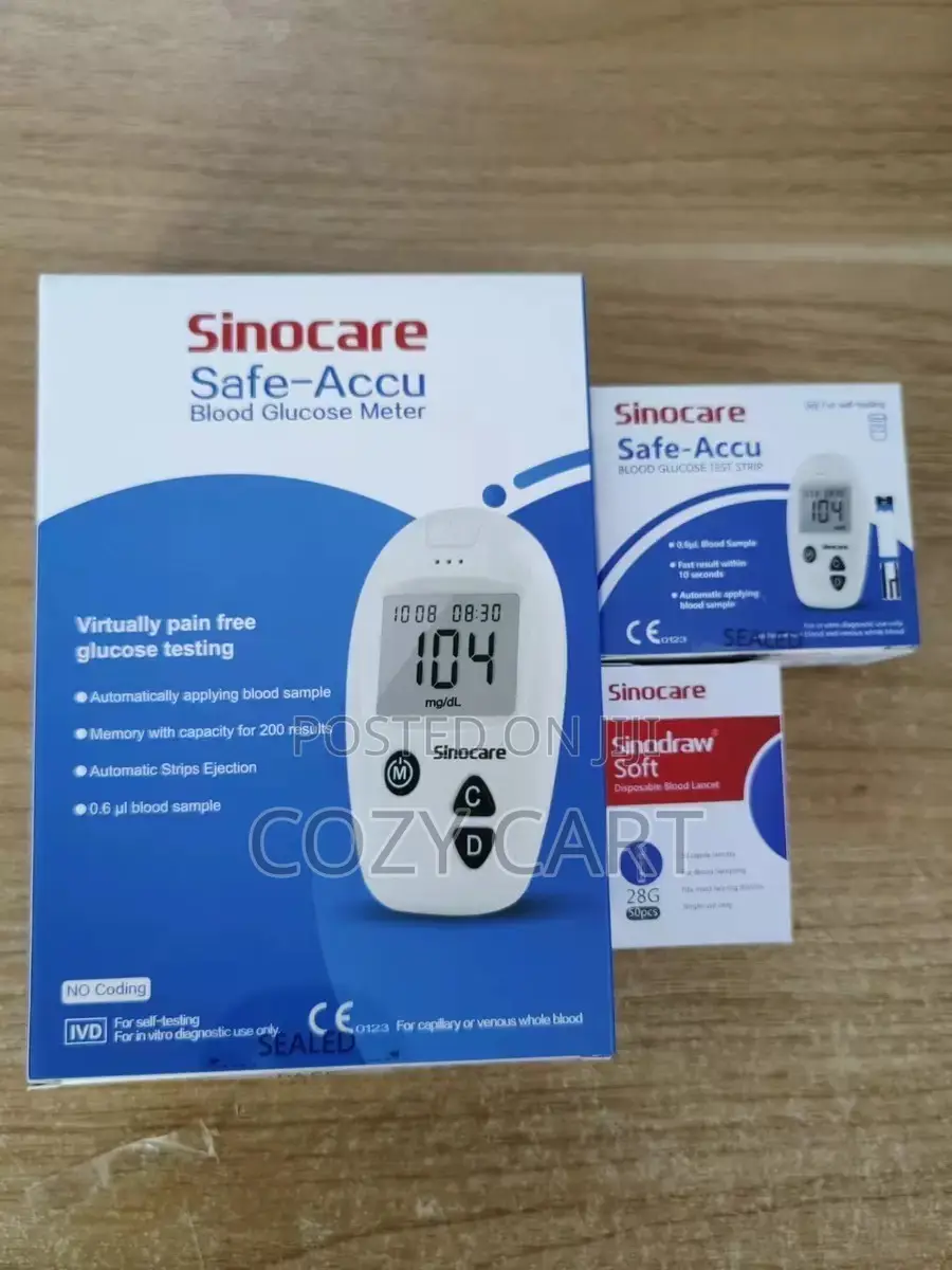 Sinocare Safe-Accu Blood Glucose Meter