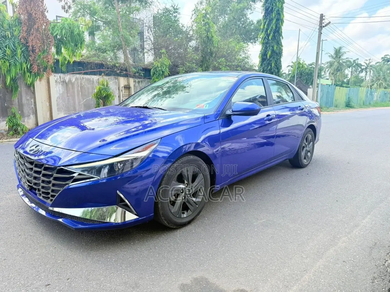 Hyundai Elantra 2021 Blue