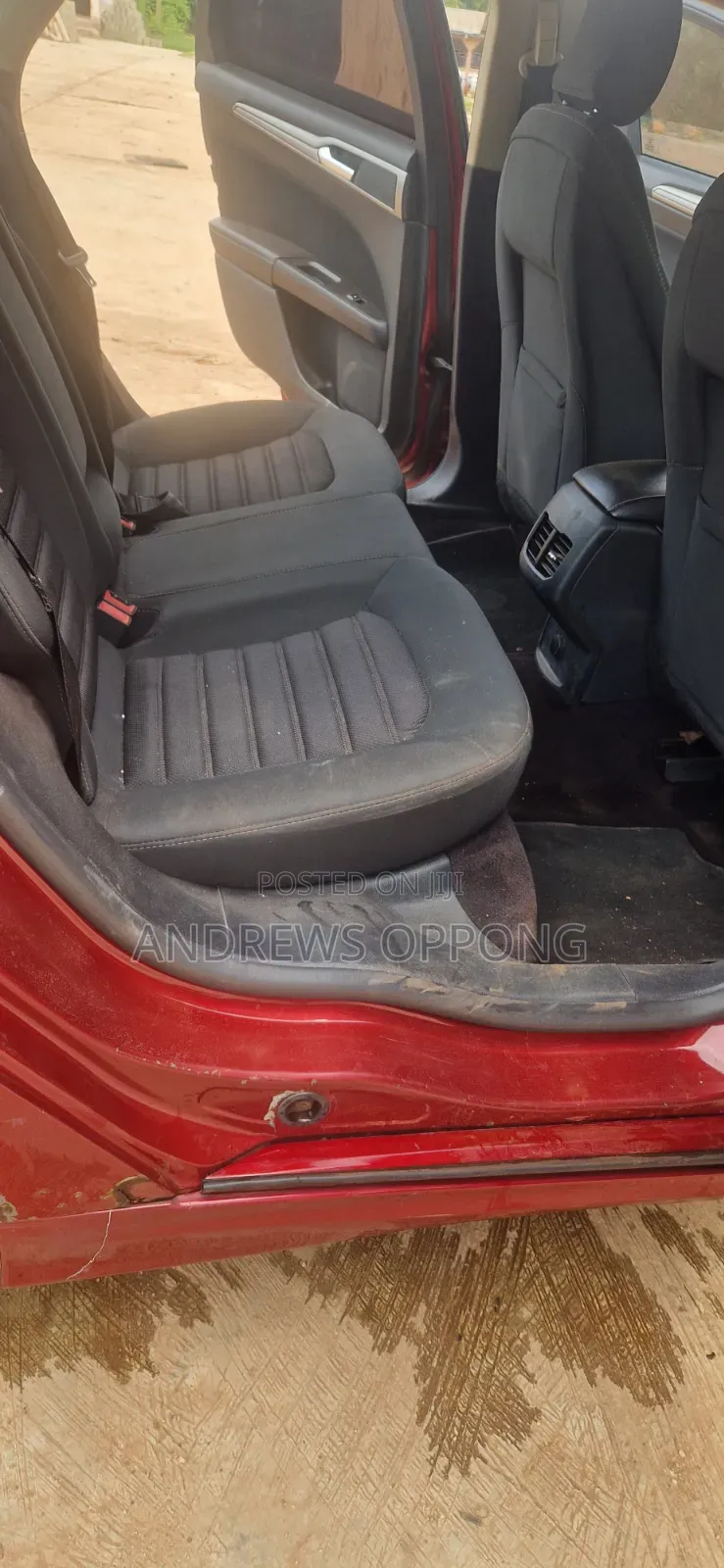 Ford Fusion 2017 Red