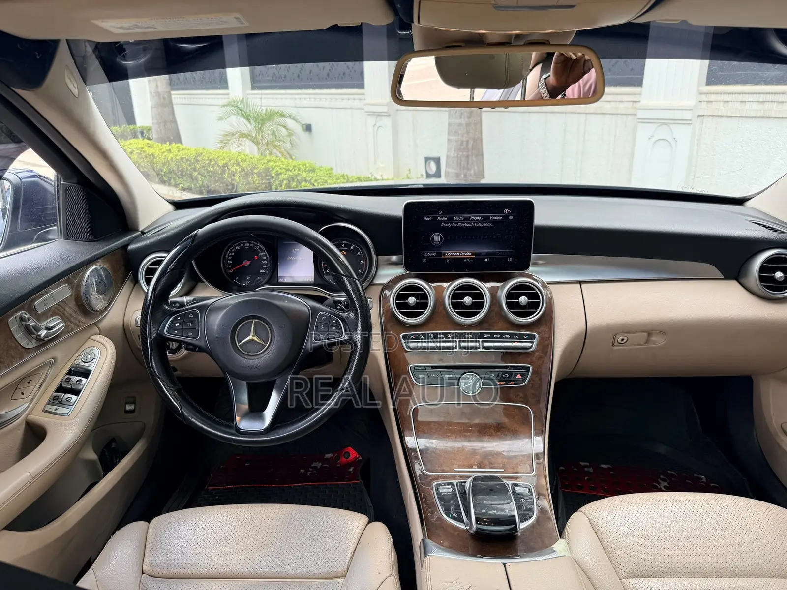 Mercedes-Benz C300 Luxury 4matic Sedan AWD (2.0L 4cyl 7A) 2017 Blue