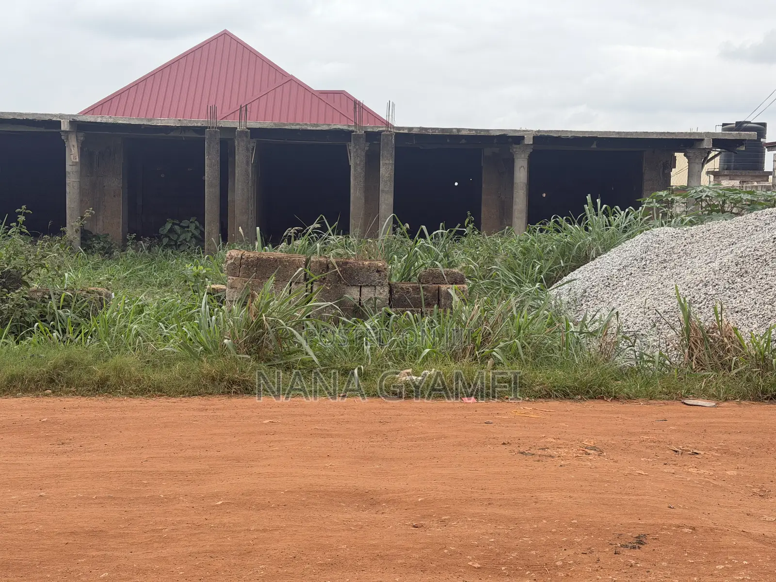 Uncompleted 5 Commercial Stores and 4 Bedroom Self Contained Buildings