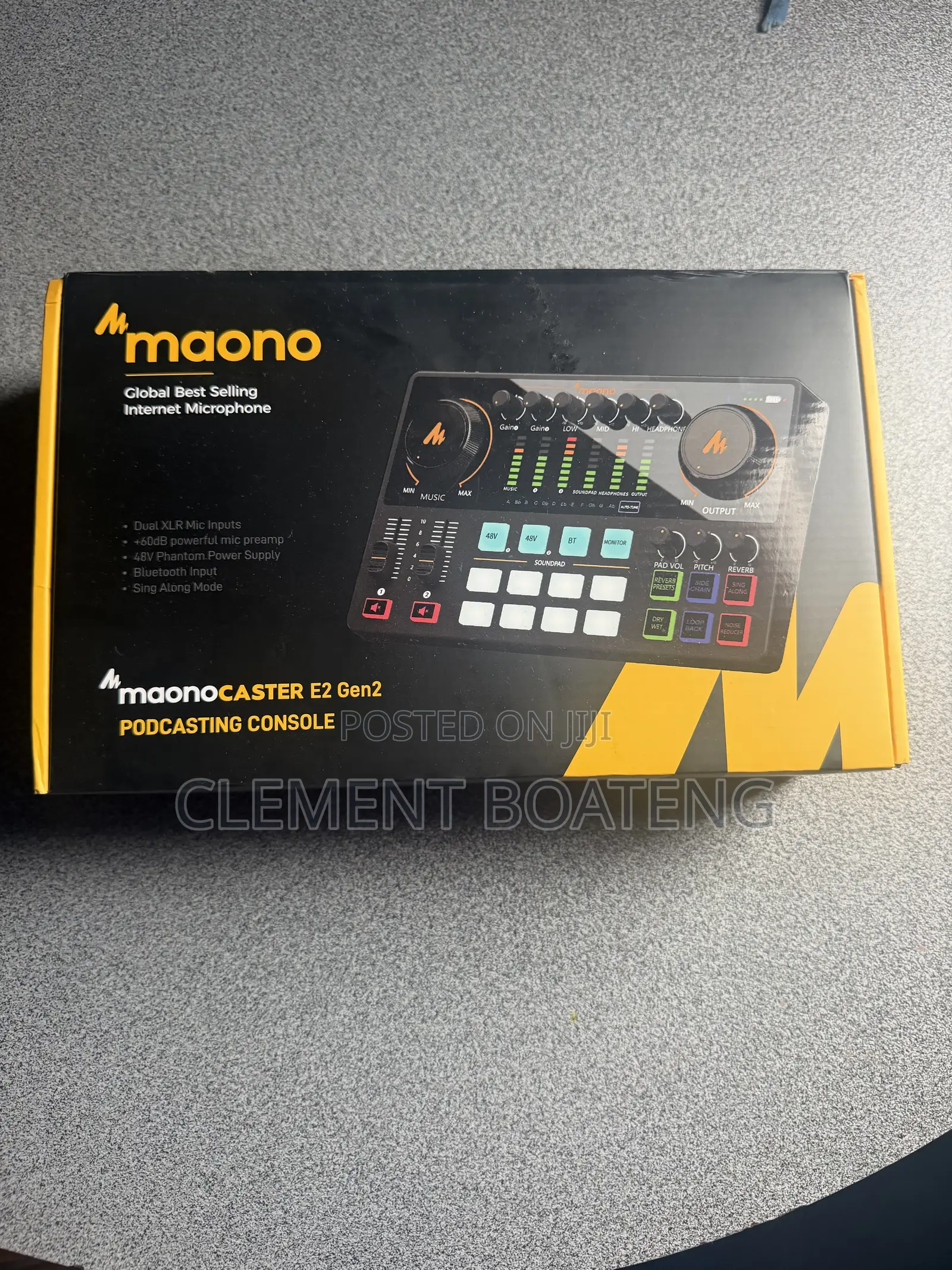 MAONO E2 Gen2 Podcast Equipment Bundle Audio Interface Mixer