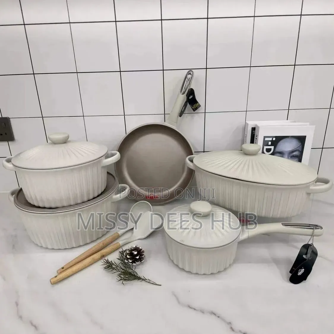 11pcs Uakeen Germany VK27 Cookware Set