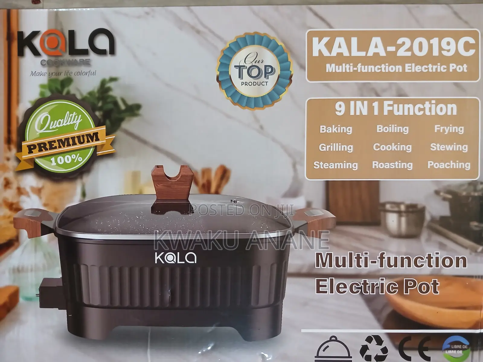 9 in 1 Multifunction Electric Pot
