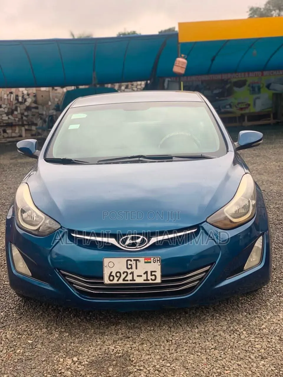 Hyundai County 2014 Red