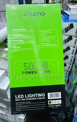 50,000 mAh High-Capacity Power Bank