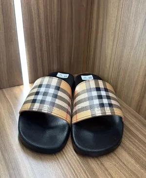 Burberry Check Slides