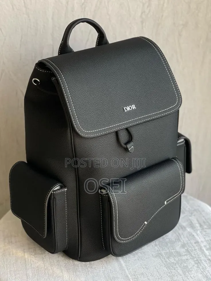 Dior Black Unisex Backpack